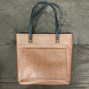 Lauren Conrad Cheetah Print Presley Convertible Tote Bag